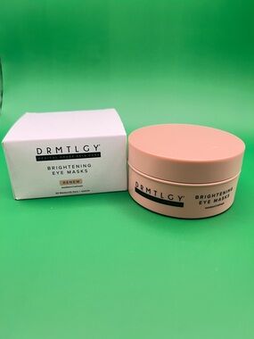 DRMTLGY New Sealed Brightening Eye Masks 60 Count